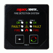 Fireboy-Xintex Two Zone Detection & Alarm Panel - 2-5/8&quot; Display - 12/24V DC - FBD-2-R