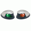 Perko Red/Green Horizontal Mount Side Lights - Pair - Chrome Plated Zinc - 0648DP0CHR