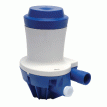 Shurflo by Pentair High Flow 1500 GPH Livewell Pump 24VDC, 4A, 1-1/8&quot;, Dual Port, Submersible - 358-101-10