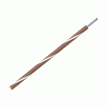 Pacer 16 AWG Striped Marine Wire - Brown w/White Stripe - 600 Voltage Rating - WUL16BR-9-1000
