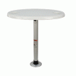 Springfield Thread-Lock&trade; Electrified Oval Table Package w/LED Lights & USB Ports - 1691227-L1