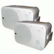Poly-Planar MA-9060 100 Watt Box Speakers - White - MA9060W