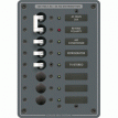 Blue Sea 8027 AC Main +6 Position Breaker Panel - White Switches - 8027