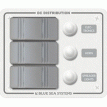 Blue Sea 8274 Water Resistant Panel - 3 Position - White - Vertical Mount - 8274