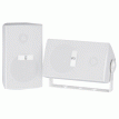 Poly-Planar MA-3030 60 Watt Box Speakers -White - MA3030W