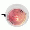 Perko Dome Light w/Red & White Bulbs - 1263DP1WHT