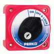 Perko 9612DP Compact Medium Duty Main Battery Disconnect Switch w/Key Lock - 9612DP