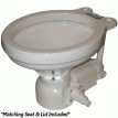 Raritan Sea Era Electric Toilet - Household Style - Integral Pump - Straight & 90&deg; Discharge - 12v - 160HI012