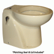 Raritan Atlantes Freedom&reg; w/Vortex-Vac - Household Style - Bone - Remote Intake Pump - Smart Toilet Control - 12v - AVHAR01203