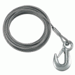 Fulton 3/16&quot; x 25' Galvanized Winch Cable - 4,200 lbs. Breaking Strength - WC325 0100