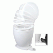 Jabsco Lite Flush Electric 12V Toilet w/Footswitch - 58500-0012