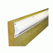Dock Edge Standard &quot;D&quot; PVC Profile 16ft Roll - White - 1190-F