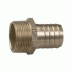 Perko 1-1/4&quot; Pipe to Hose Adapter Straight Bronze MADE IN THE USA - 0076DP7PLB