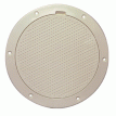 Beckson 6&quot; Non-Skid Pry-Out Deck Plate - Beige - DP63-N