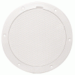 Beckson 6&quot; Non-Skid Pry-Out Deck Plate - White - DP63-W