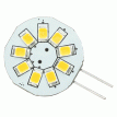 Lunasea G4 8 LED Side Pin Light Bulb - 12VAC or 10-30VDC/1.2W/123 Lumens - Warm White - LLB-216W-21-00