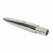 Whitecap 5-1/2&#176; Rail End (End-Out) - 316 Stainless Steel - 7/8&quot; Tube O.D. - 6048C