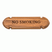 Whitecap Teak &quot;No Smoking&quot; Name Plate - 62672
