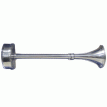 Schmitt Marine Standard Single Trumpet Horn - 12V - Stainless Exterior - 10025