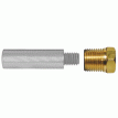 Tecnoseal E0 Pencil Zinc w/Brass Cap - TEC-E0-C