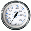 Faria Chesapeake White SS 4&quot; Speedometer - 60MPH (Pitot) - 33811