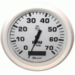 Faria Dress White 4&quot; Tachometer w/Hourmeter - 7000 RPM (Gas) (Outboard) - 33140
