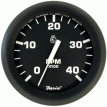 Faria Euro Black 4&quot; Tachometer - 4000 RPM (Diesel) (Mechanical Takeoff) - 32842
