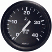 Faria Euro Black 4&quot; Tachometer - 4000 RPM (Diesel - Magnetic Pick-Up) - 32803