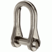 Ronstan Standard Dee Slotted Pin Shackle - 1/4&quot; Pin - 7/8&quot;L x 9/16&quot;W - RF151