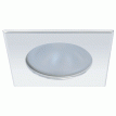 Quick Blake XP Downlight LED -  4W, IP66, Spring Mounted - Square Stainless Bezel, Round Warm White Light - FAMP3012X02CA00