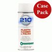 Camco 210 Plastic Cleaner Polish - 14oz Spray - Case of 12 - 40934CASE