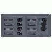 BEP AC Circuit Breaker Panel w/o Meters, 4 Way Panel 2 Mains - 110V - 900-AC1-110V