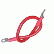 Ancor Battery Cable Assembly, 4 AWG (21mm&#178;) Wire, 3/8&quot; (9.5mm) Stud, Red - 18&quot; (45.7cm) - 189131