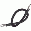 Ancor Battery Cable Assembly, 2 AWG (34mm&#178;) Wire, 5/16&quot; (7.93mm) Stud, Black - 32&quot; (81.2cm) - 189144