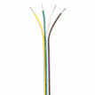 Ancor Ribbon Bonded Cable - 16/4 AWG - Brown/Green/White/Yellow - Flat - 250' - 154525