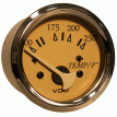 VDO Allentare Teak 250&#176;F Water Temperature Gauge - Use w/Marine 450-29 Ohm Sender - 12V - 310-12285