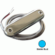 Shadow-Caster Courtesy Light w/2' Lead Wire - 316 SS Cover - Bimini Blue - 4-Pack - SCM-CL-BB-SS-4PACK