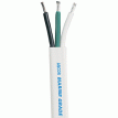 Ancor White Triplex Cable - 12/3 AWG - Flat - 25' - 131302