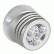 Lumitec Zephyr LED Spreader/Deck Light - Brushed White Base - White Non-Dimming - 101325