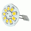 Lunasea G4 Back Pin 0.9&quot; LED Light - Cool White - LLB-21BC-21-00