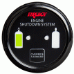 Fireboy-Xintex Deluxe Helm Display w/Gauge Body, LED & Color Graphics f/Engine Shutdown System - Black Bezel Display - DU-RBH-20-R