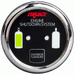 Fireboy-Xintex Deluxe Helm Display w/Gauge Body, LED & Color Graphics f/Engine Shutdown System - Chrome Bezel Display - DU-RCH-20-R