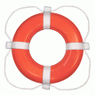 Taylor Made Foam Ring Buoy - 20&quot; - Orange w/White Grab Line - 363