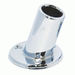 Taylor Made 1&quot; Slanted Chrome Plated Flag Pole Socket - 962-TAYLORMADE