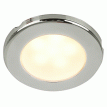 Hella Marine EuroLED 75 3&quot; Round Screw Mount Down Light - Warm White LED - Stainless Steel Rim - 12V - 958109021