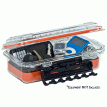 Plano Waterproof Polycarbonate Storage Box - 3500 Size - Orange/Clear - 145000