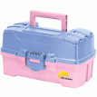 Plano Two-Tray Tackle Box w/Duel Top Access - Periwinkle/Pink - 620292