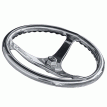 Edson 13&quot; SS ComfortGrip PowerWheel Steering Wheel - Polished - Fits 3/4&quot; Tapered Shaft - 1710ST-13-75T