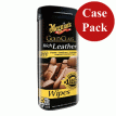 Meguiar&#39;s Gold Class&trade; Rich Leather Cleaner & Conditioner Wipes *Case of 6* - G10900CASE