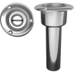 Mate Series Stainless Steel 0&deg; Rod & Cup Holder - Open - Round Top - C1000ND